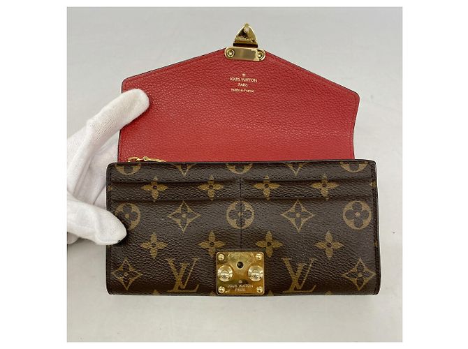 Louis Vuitton Monogram Portefeuille Pallas Long Wallet Fuschia - Ansicht 8