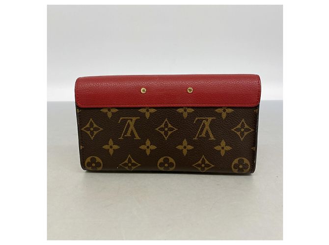 Louis Vuitton Monogram Portefeuille Pallas Long Wallet Fuschia - Ansicht 9
