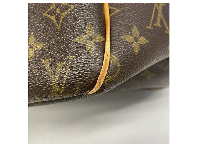 Sac Louis Vuitton Boston Monogram Evasion Marron - vue 11