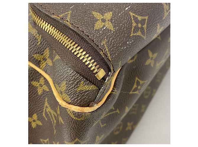 Sac Louis Vuitton Boston Monogram Evasion Marron - vue 6