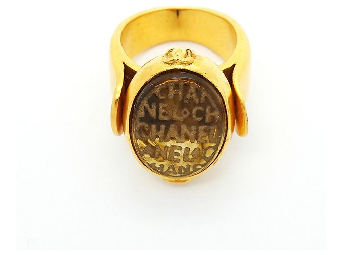 Chanel Ring plattiert in Gold - Ansicht 3