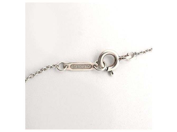 Autre Marque Collana Tiffany & Co. Double Return to Heart Blu - vista 4