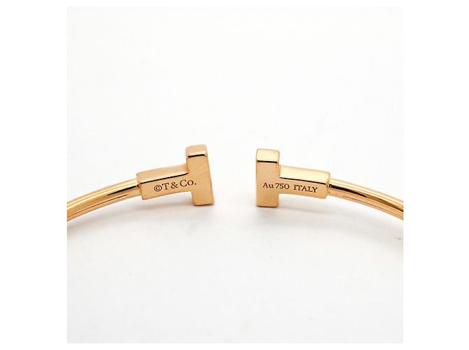 Autre Marque Bracelete Tiffany & Co. T-Wire em ouro rosa 18K - vista 5