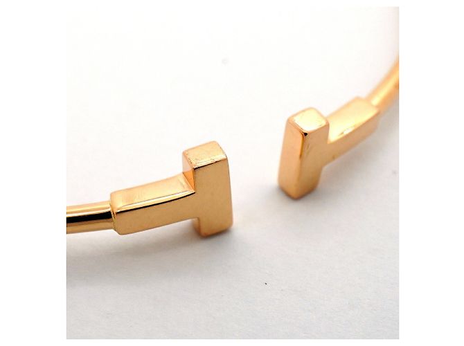 Autre Marque Bracelete Tiffany & Co. T-Wire em ouro rosa 18K - vista 7