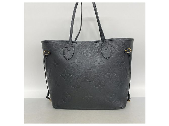 Louis Vuitton Monogram Empreinte Neverfull MM Tote Bag Schwarz - Ansicht 10