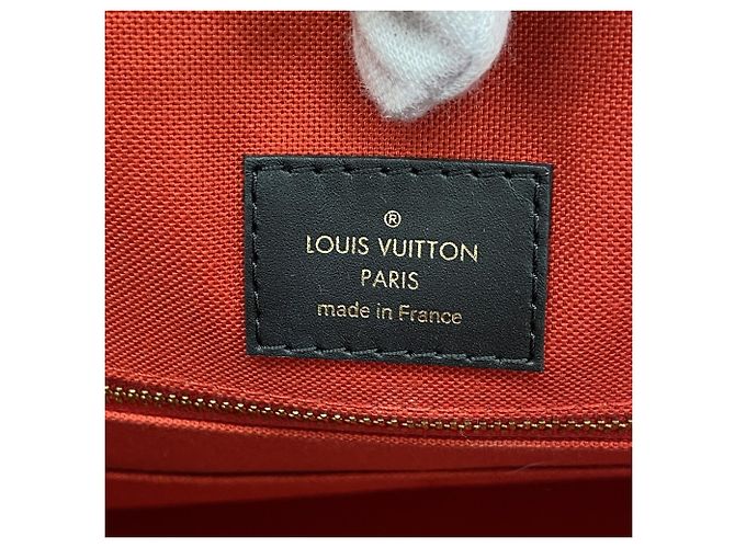 Louis Vuitton Monogram Giant Reverse OnTheGo GM Tote Bag Braun - Ansicht 5