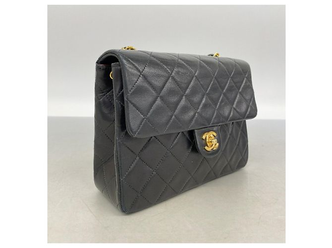 Borsa a tracolla Chanel Mini Matelassé con catena Nero - vista 2