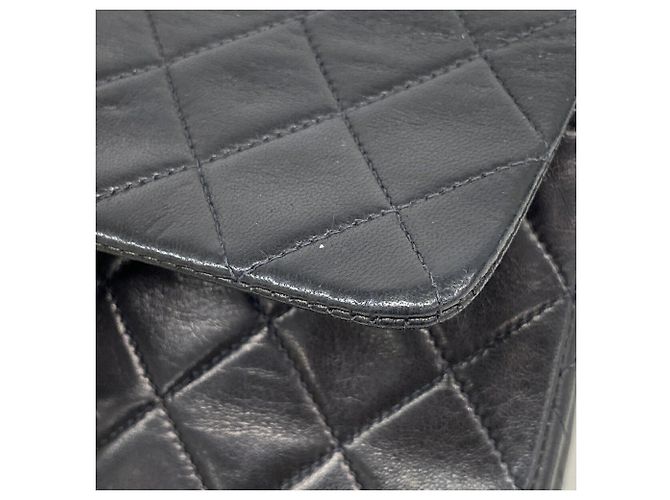 Borsa a tracolla Chanel Mini Matelassé con catena Nero - vista 7