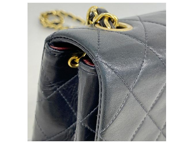 Borsa a tracolla Chanel Mini Matelassé con catena Nero - vista 8