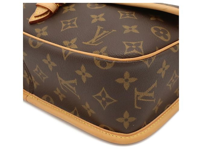 Bolsa de Ombro Louis Vuitton Monogram Sologne Marrom - vista 4