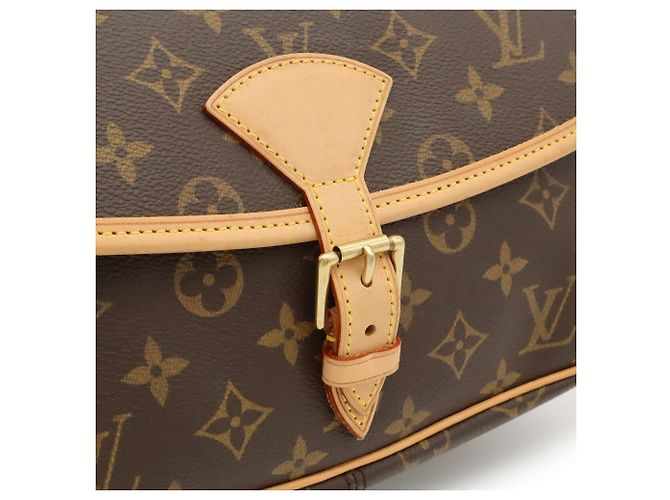 Bolsa de Ombro Louis Vuitton Monogram Sologne Marrom - vista 9