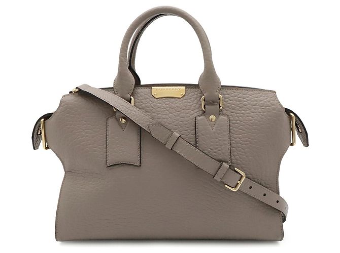 Borsa a mano/Borsa a tracolla Burberry Clifton Medium Marrone - vista 2