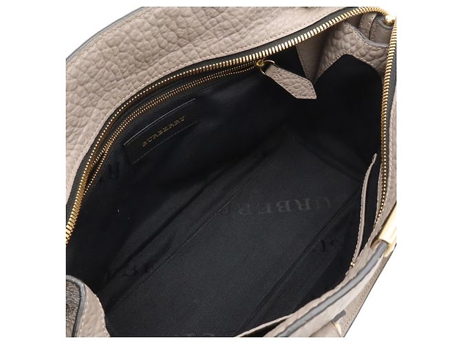 Borsa a mano/Borsa a tracolla Burberry Clifton Medium Marrone - vista 7