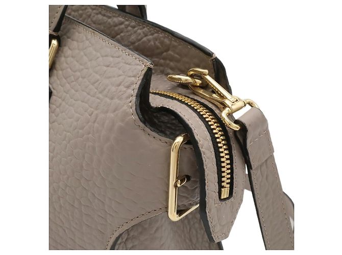 Borsa a mano/Borsa a tracolla Burberry Clifton Medium Marrone - vista 8