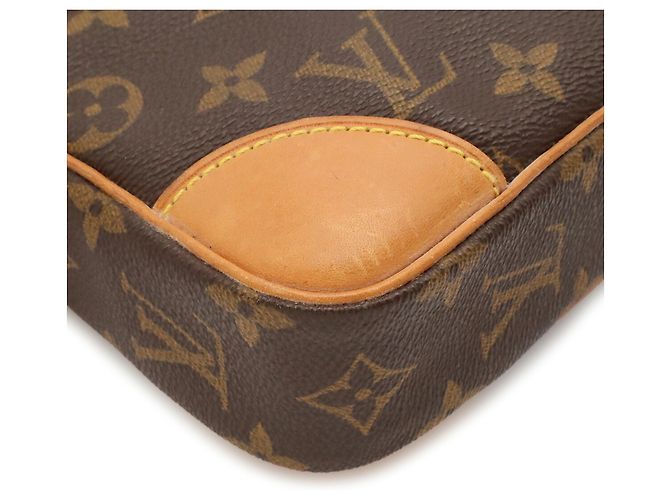Borsa Louis Vuitton Monogram Marly Dragonne GM Marrone - vista 4