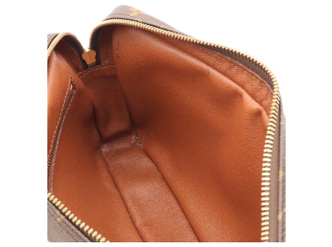 Borsa Louis Vuitton Monogram Marly Dragonne GM Marrone - vista 8