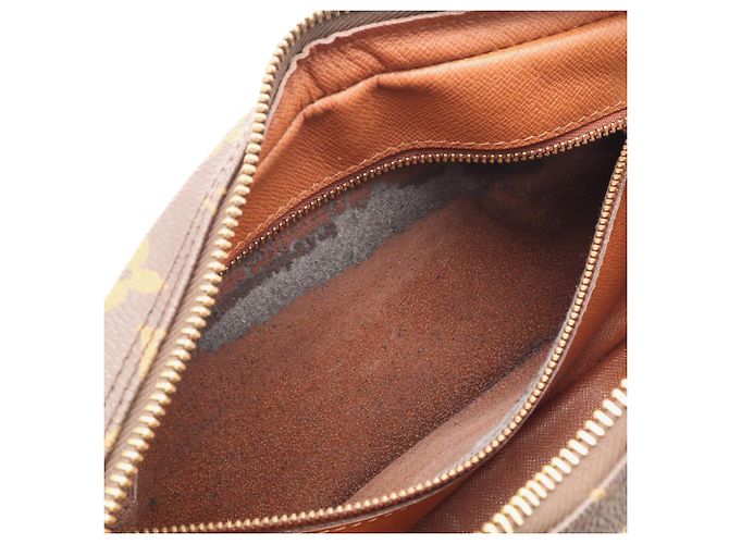 Borsa Louis Vuitton Monogram Marly Dragonne GM Marrone - vista 9