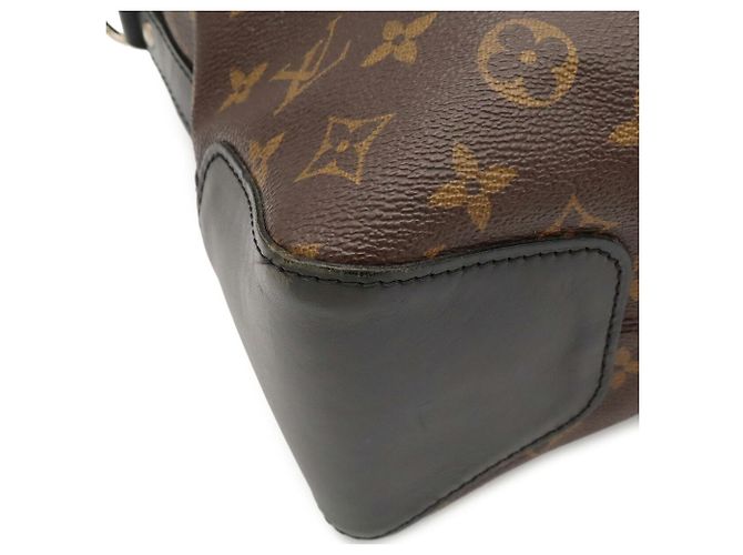 Louis Vuitton Monogram Macassar Torres Shoulder Bag Brown Black - view 4