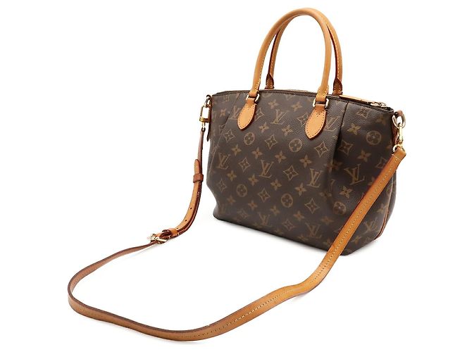 Sac à main Louis Vuitton Monogram Turenne PM Marron - vue 3
