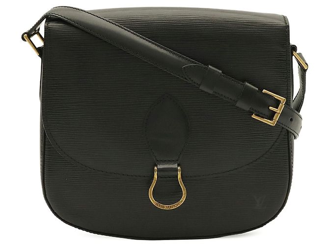 Borsa a tracolla Louis Vuitton Epi Saint Cloud Nero - vista 2