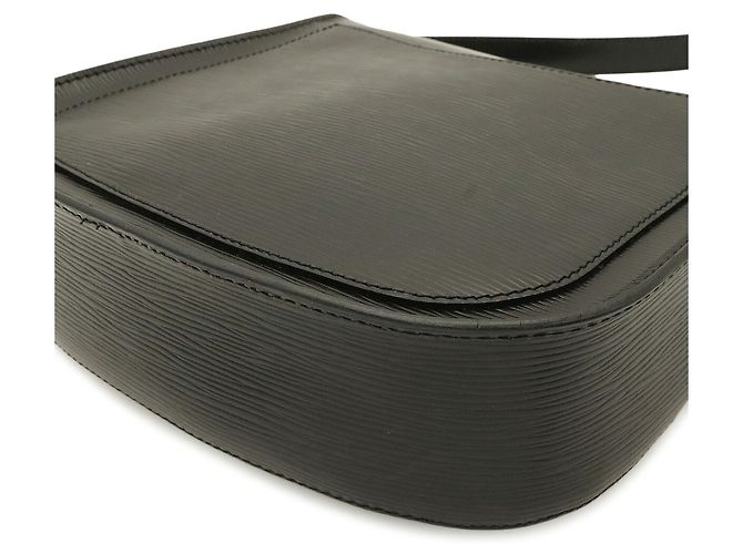 Borsa a tracolla Louis Vuitton Epi Saint Cloud Nero - vista 4