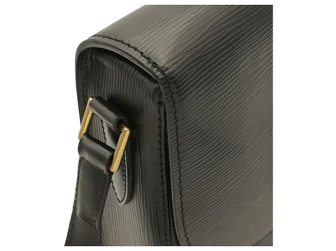 Borsa a tracolla Louis Vuitton Epi Saint Cloud Nero - vista 5