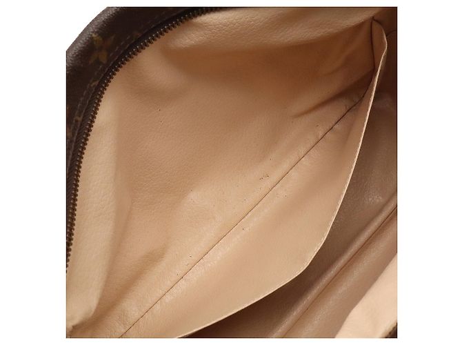 Louis Vuitton Monogram Trousse Toilette 28 Clutch Bag Marrone - vista 8