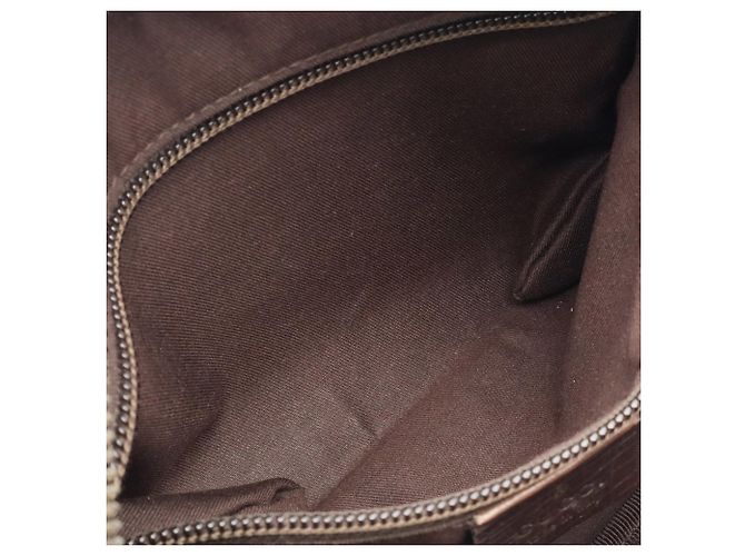 Borsa a tracolla/Pochette GUCCI GG Plus Beige Cachi Marrone scuro - vista 9