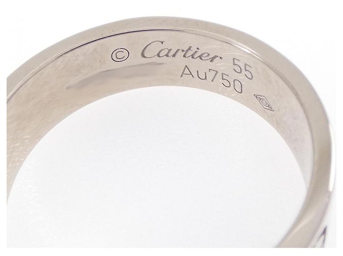 Anello Cartier Love in oro bianco - vista 3