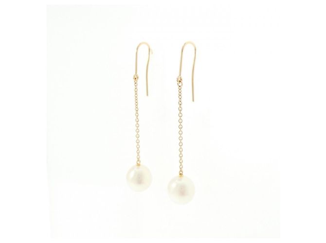 Autre Marque Pendientes de botón Tiffany & Co. en oro rosa 18K - vista 2