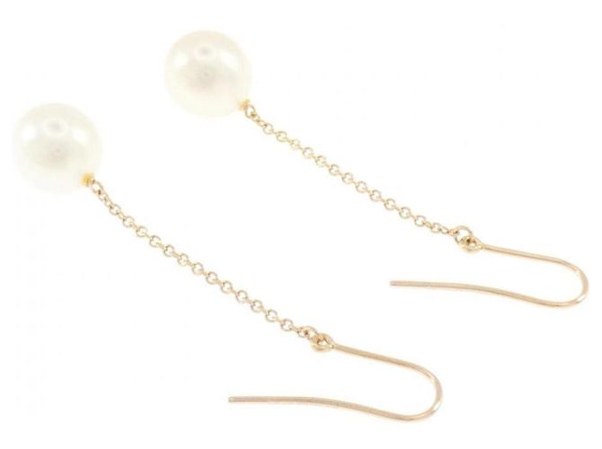 Autre Marque Pendientes de botón Tiffany & Co. en oro rosa 18K - vista 3