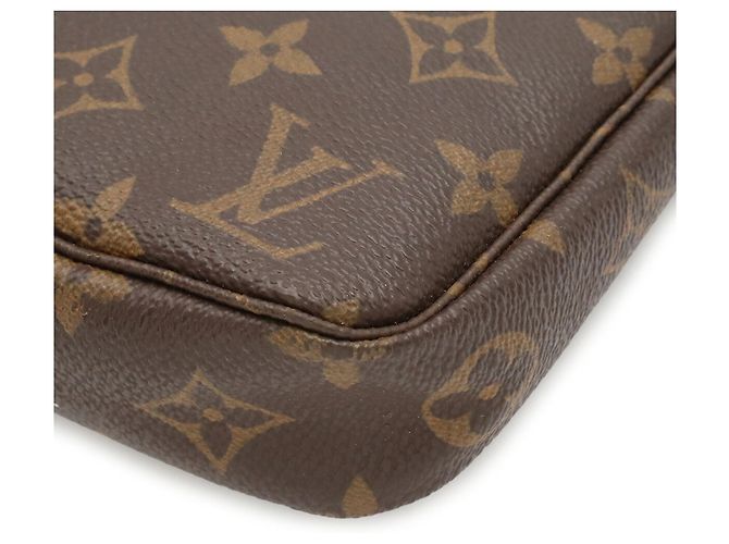 Louis Vuitton Monogram Pochette Accessoires Handbag Pouch Braun - Ansicht 4