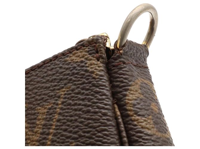 Louis Vuitton Monogram Pochette Accessoires Handbag Pouch Braun - Ansicht 7