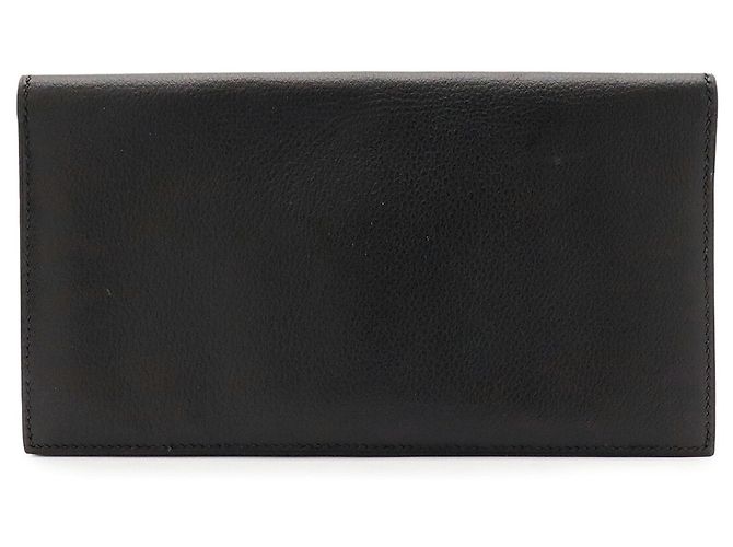 Hermès Carteira longa bi-fold Hermes MC2 Fleming Preto - vista 2