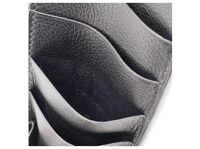 Hermès Carteira longa bi-fold Hermes MC2 Fleming Preto - vista 8