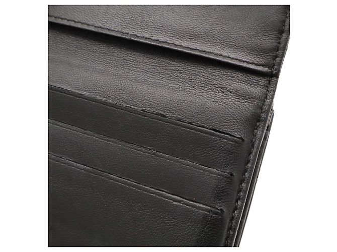 Cartera bi-fold Chanel Matelassé Coco Mark Negro - vista 8