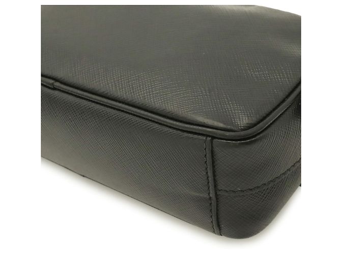 Prada Black Leather Shoulder Bag - view 4