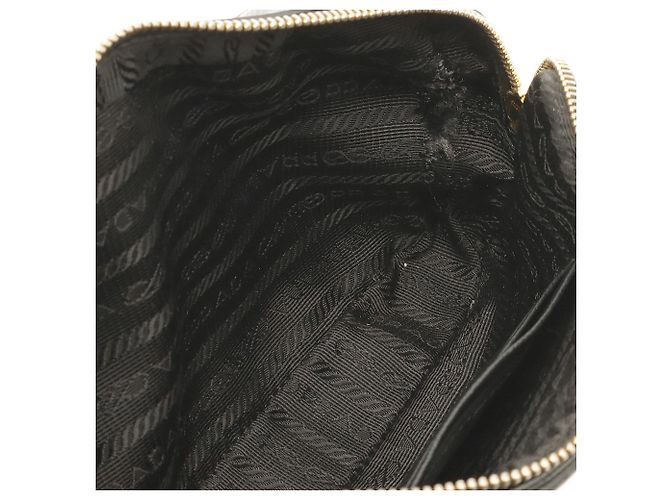 Prada Black Leather Shoulder Bag - view 7