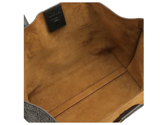 Borsa Shopper LOEWE Repeat Anagram T Nero - vista 6