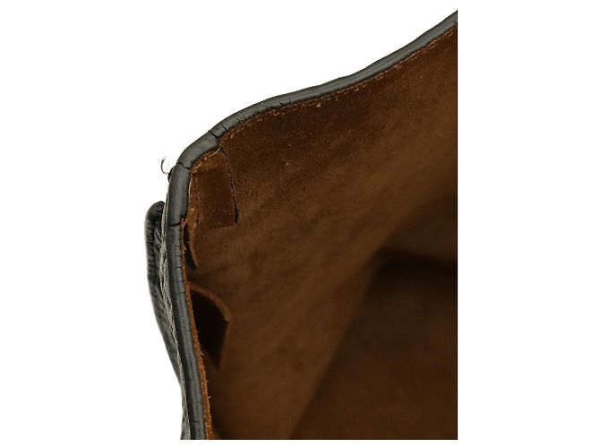 Borsa Shopper LOEWE Repeat Anagram T Nero - vista 8