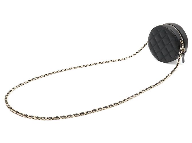 Borsa a spalla Pochette CHANEL Matelassé Black Nero - vista 3