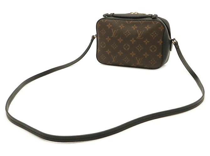 Bolso de hombro Louis Vuitton Monogram Saint-Onge Negro - vista 3