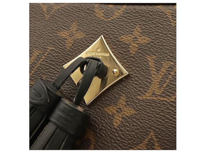 Bolso de hombro Louis Vuitton Monogram Saint-Onge Negro - vista 5