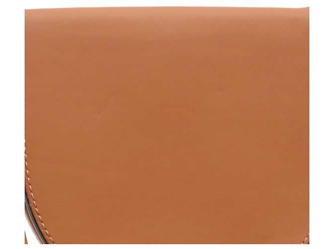 Bolsa de Ombro Loewe Anagram Heel Pouch Small Marrom - vista 7
