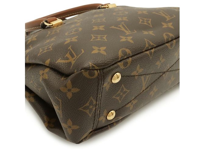 Borsa Louis Vuitton Monogram Pallas BB in Noir Nero - vista 4