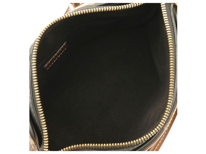 Borsa Louis Vuitton Monogram Pallas BB in Noir Nero - vista 8