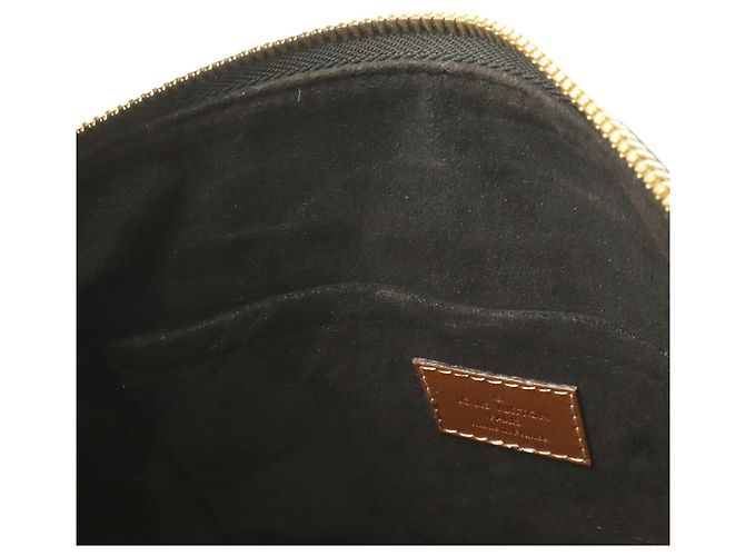 Borsa Louis Vuitton Monogram Pallas BB in Noir Nero - vista 9