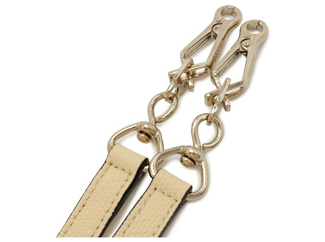 Borsa a tracolla Micro Bucket Valextra Cream Crudo - vista 6