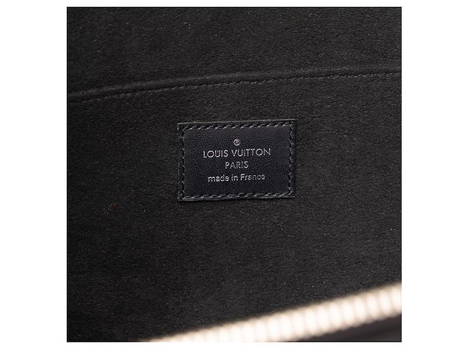 Louis Vuitton Black Supreme Epi Pochette Jour GM Nero - vista 5