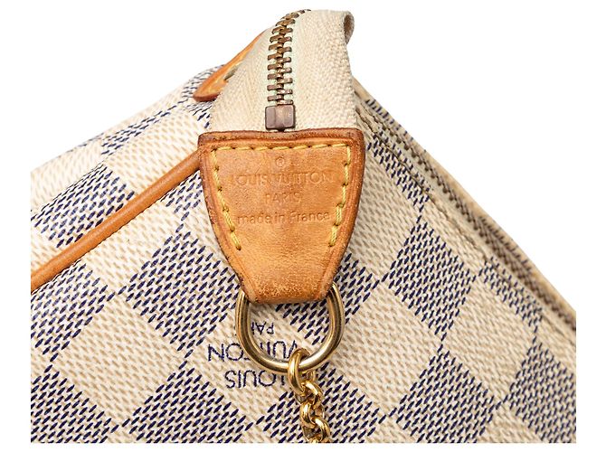 Louis Vuitton White Damier Azur Eva Blanco - vista 5